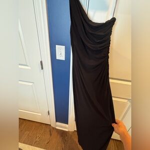 Chaps Black Evening Dress